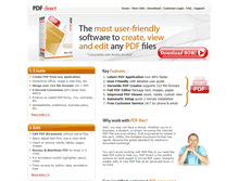 Tablet Screenshot of pdf-direct.com